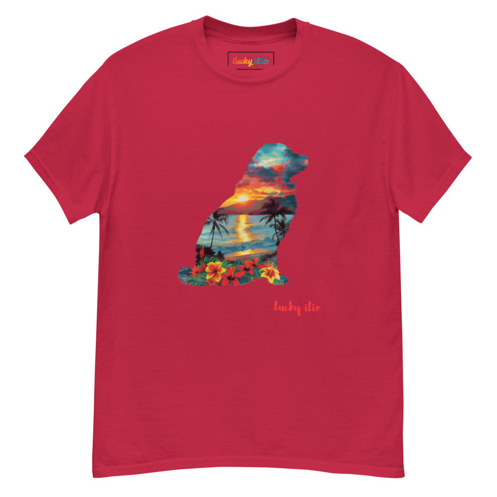 lucky ilio Sunset Silhouette T-shirt