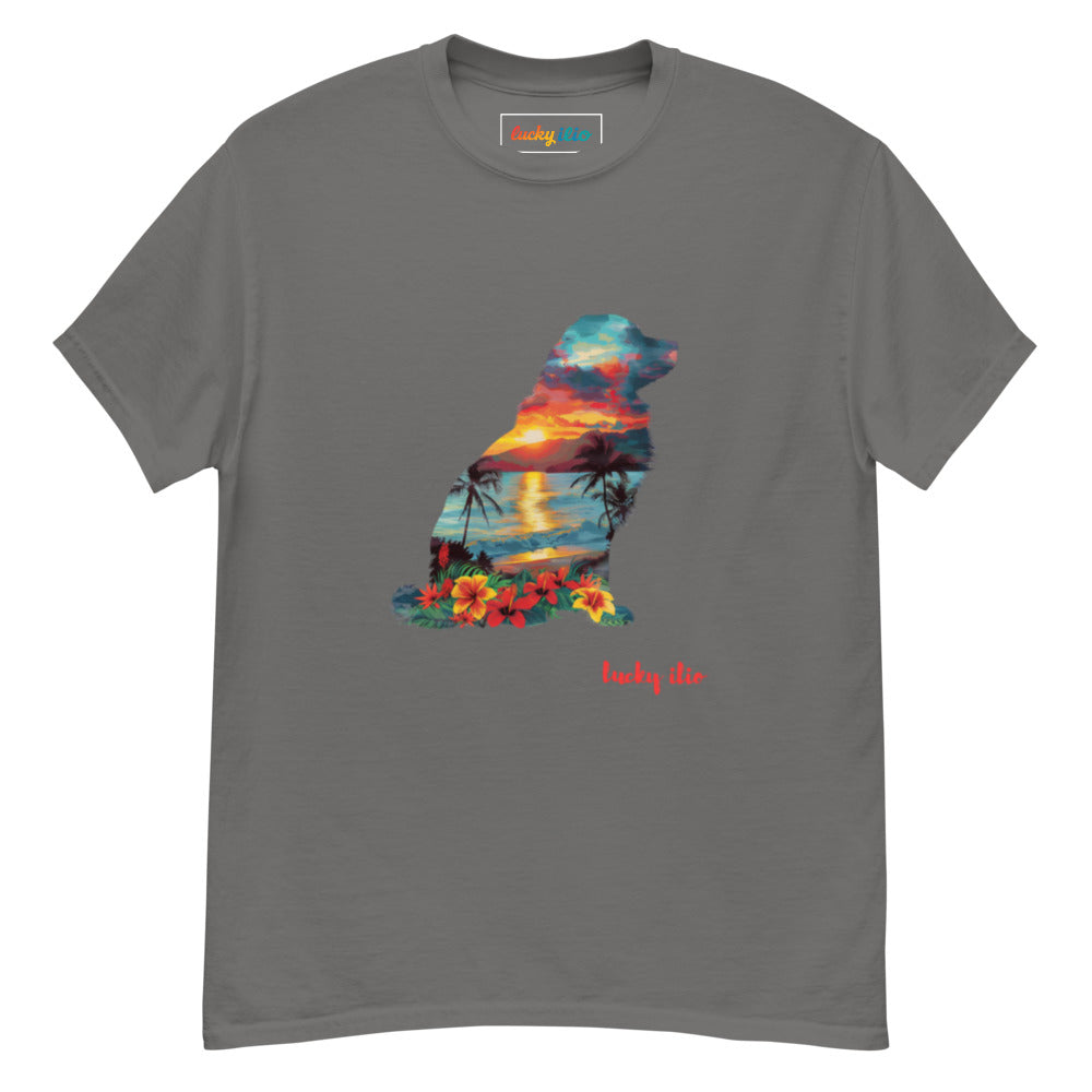 lucky ilio Sunset Silhouette T-shirt