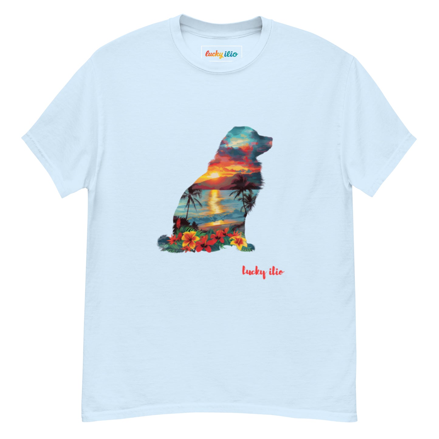 lucky ilio Sunset Silhouette T-shirt