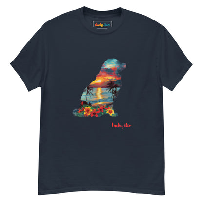 lucky ilio Sunset Silhouette T-shirt